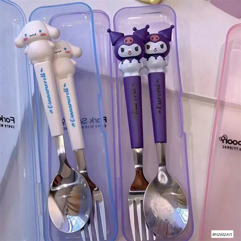 SET THÌA DĨA DỄ THƯƠNG CHO BÉ