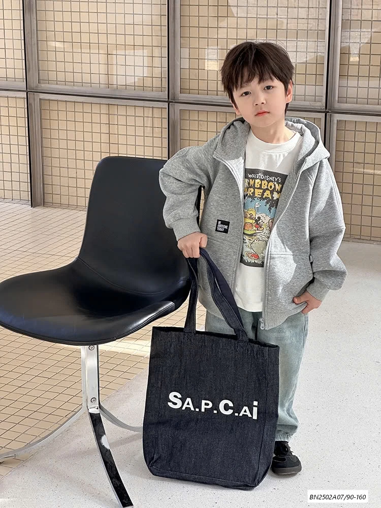 KHOÁC COTTON IN LƯNG 25A129 AMBB