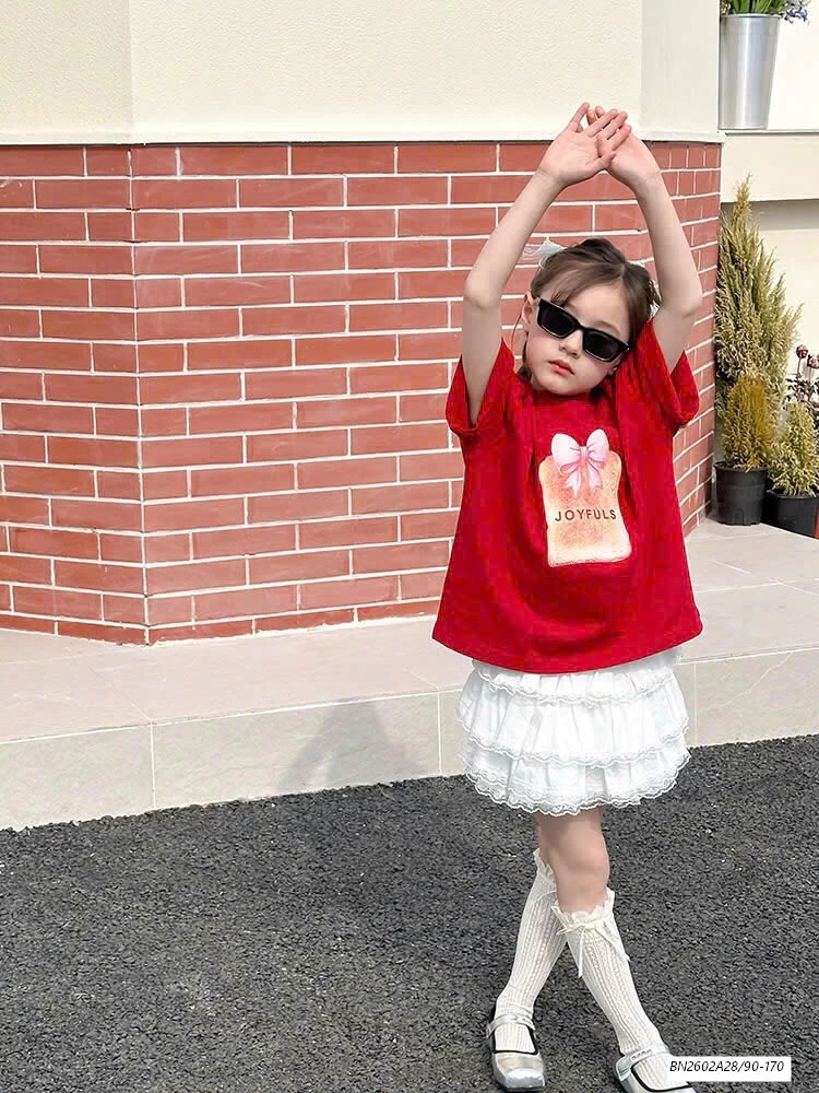 ÁO THUN ĐỎ MIX CV TRẮNG AMBB