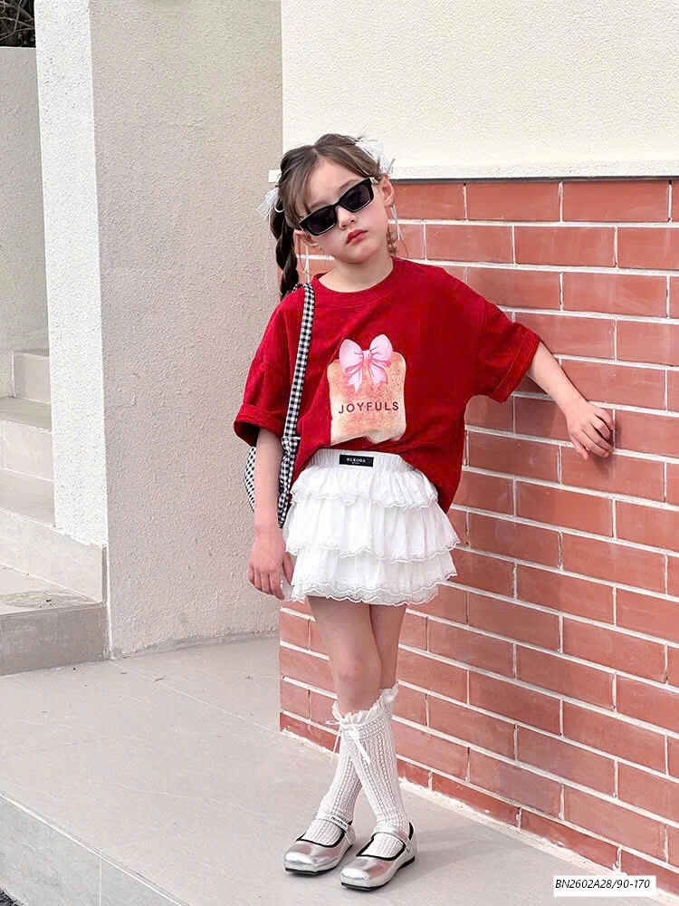 ÁO THUN ĐỎ MIX CV TRẮNG AMBB