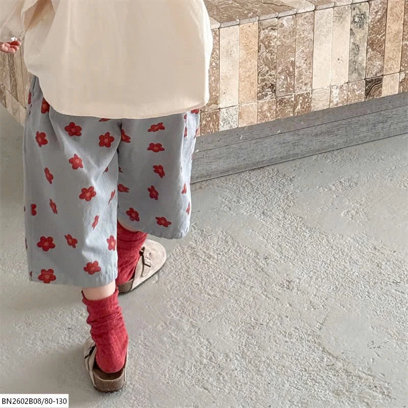 QUẦN NGỐ IN HOA ADBABY