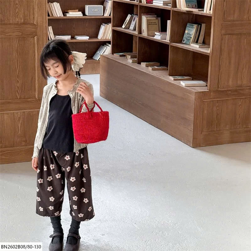 QUẦN NGỐ IN HOA ADBABY