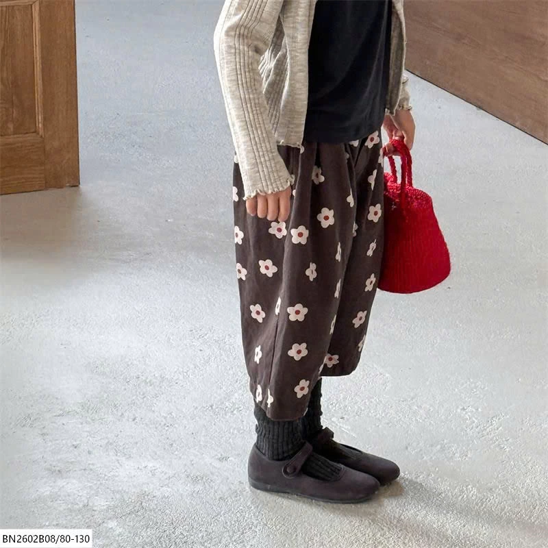 QUẦN NGỐ IN HOA ADBABY