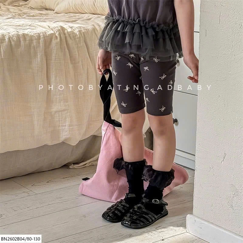 QUẦN LEGGING ĐÙI HÌNH NƠ ADDBABY