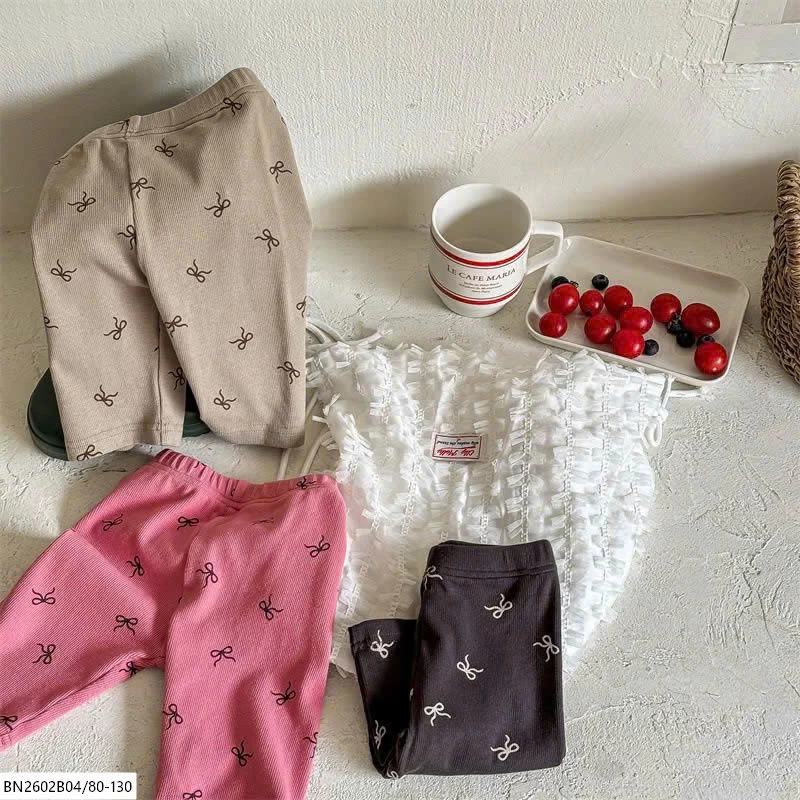 QUẦN LEGGING ĐÙI HÌNH NƠ ADDBABY