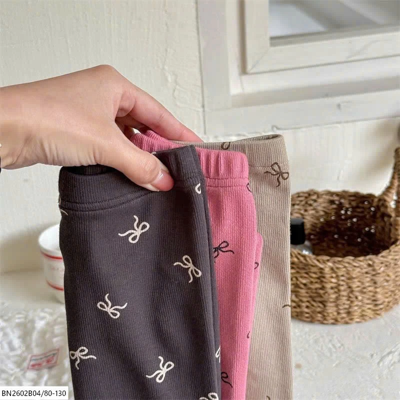 QUẦN LEGGING ĐÙI HÌNH NƠ ADDBABY