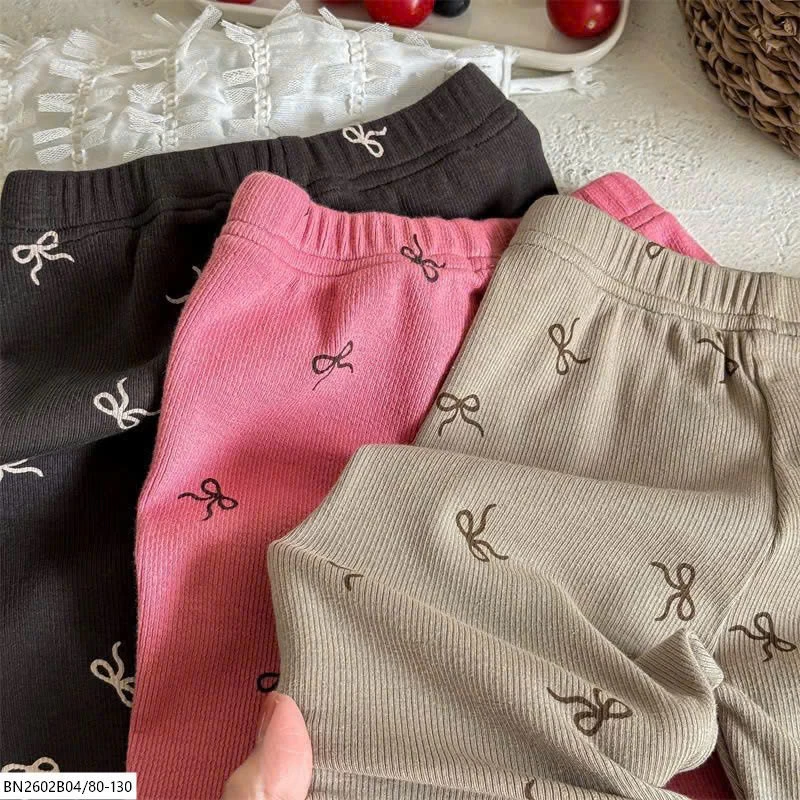 QUẦN LEGGING ĐÙI HÌNH NƠ ADDBABY