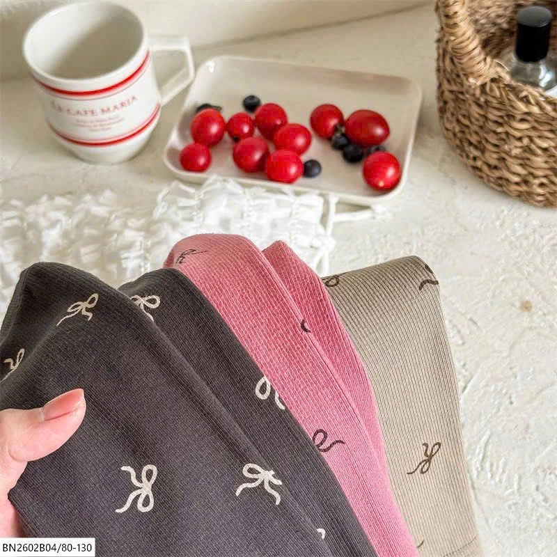 QUẦN LEGGING ĐÙI HÌNH NƠ ADDBABY