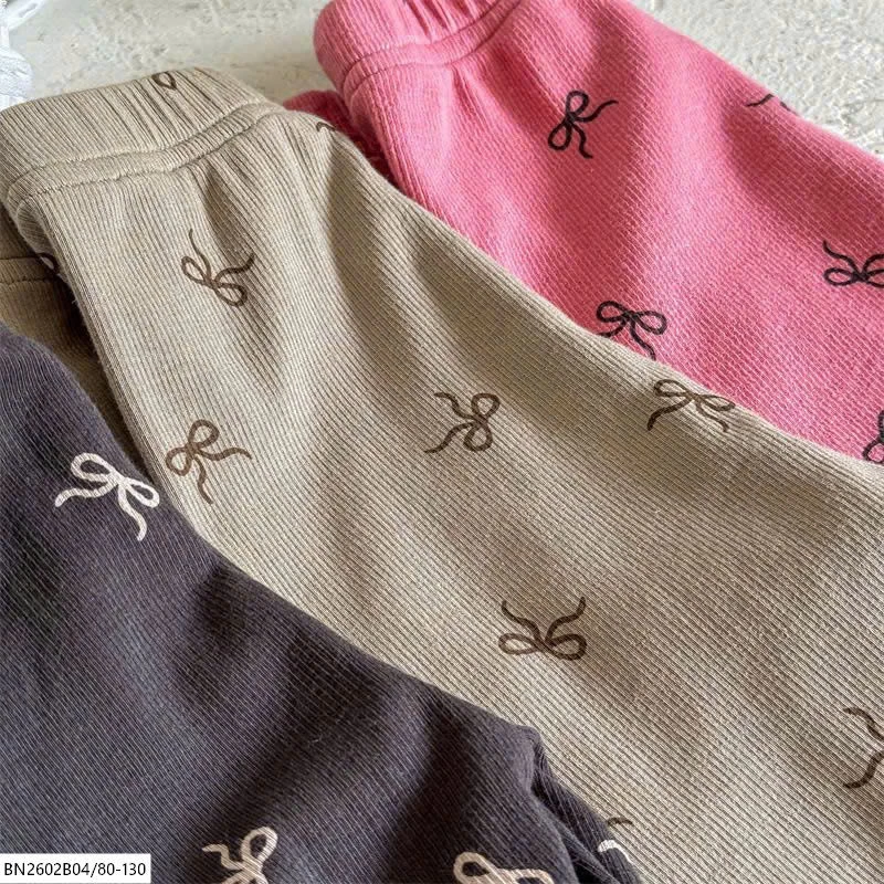 QUẦN LEGGING ĐÙI HÌNH NƠ ADDBABY