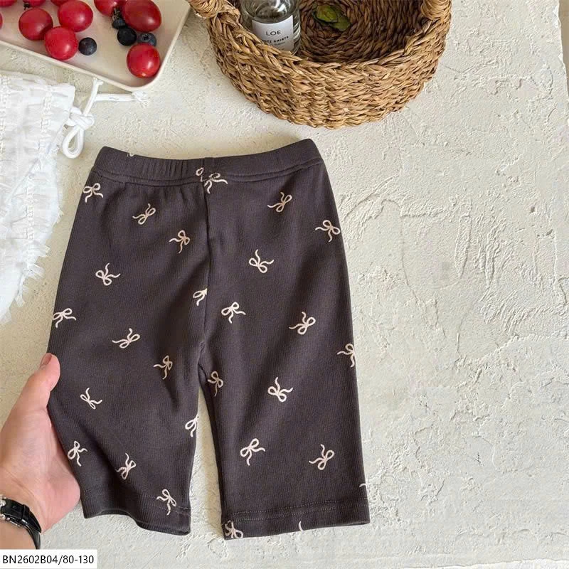 QUẦN LEGGING ĐÙI HÌNH NƠ ADDBABY