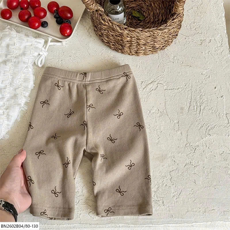 QUẦN LEGGING ĐÙI HÌNH NƠ ADDBABY