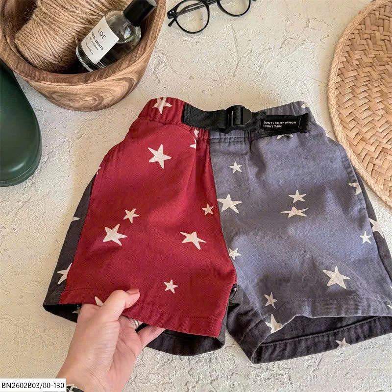 QUẦN  SHORT BÉ 2 MÀU