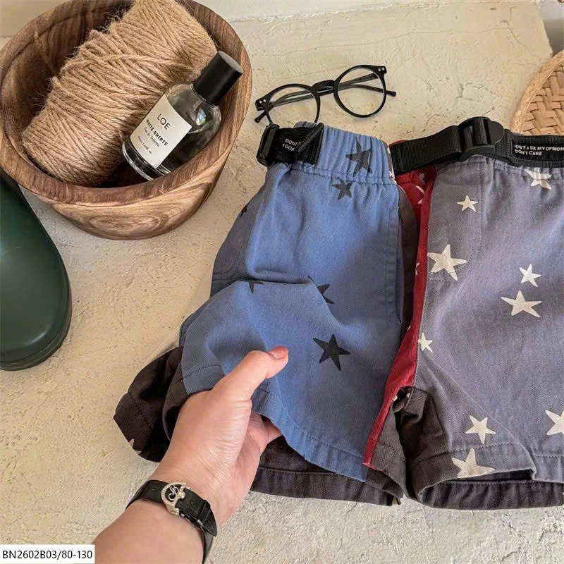 QUẦN  SHORT BÉ 2 MÀU