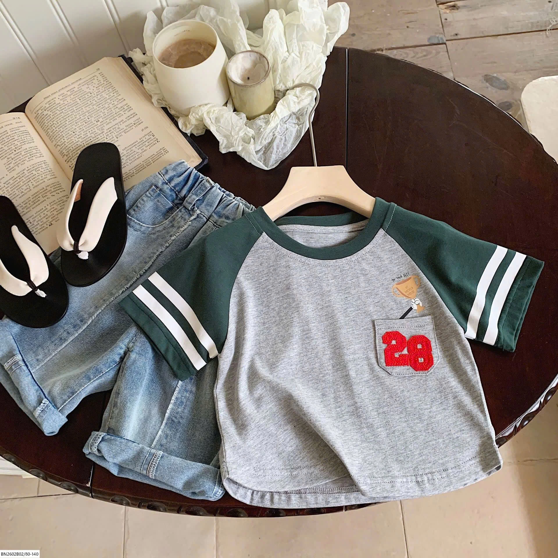 ÁO THUN MICKEY PHỐI MÀU