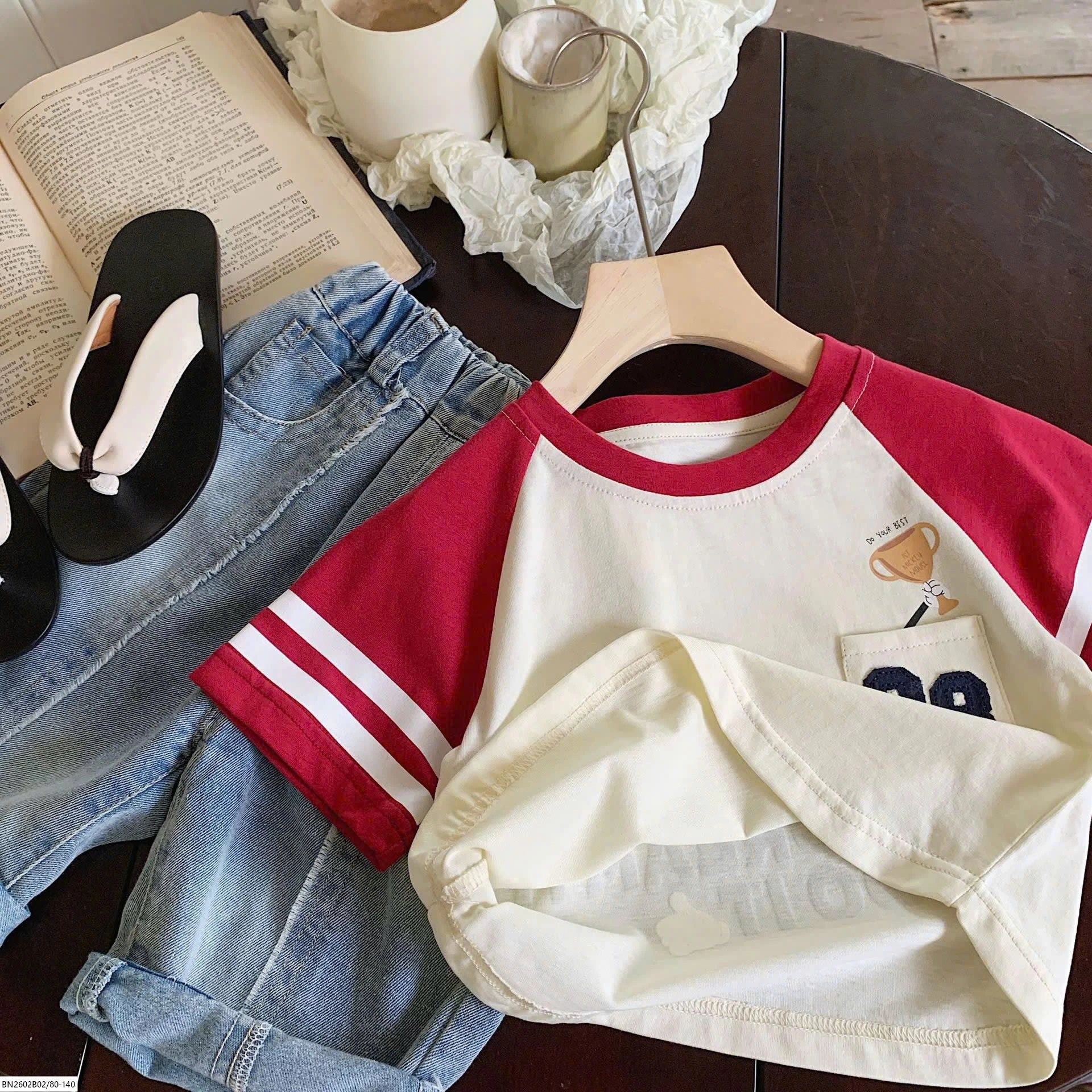 ÁO THUN MICKEY PHỐI MÀU