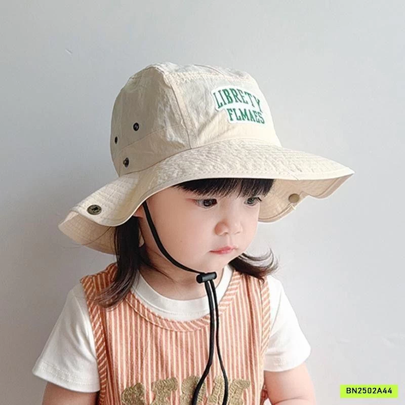 MŨ BÈO THÊU CHỮ