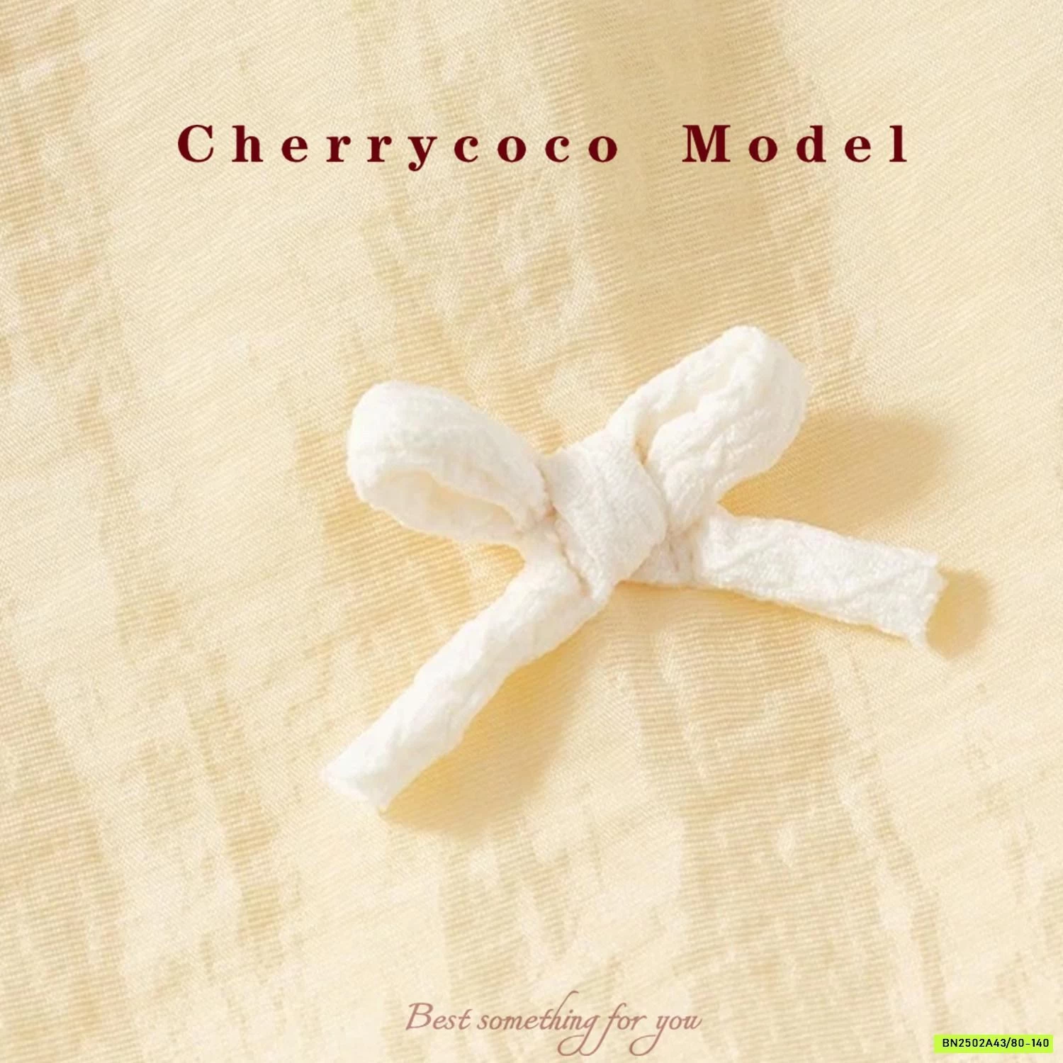 ĐẦM VÀNG GẮN NƠ CHERRYCOCO