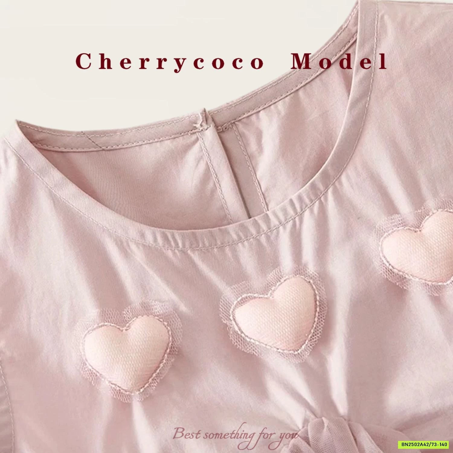 ĐẦM VOAN TRÁI TIM CHERRYCOCO