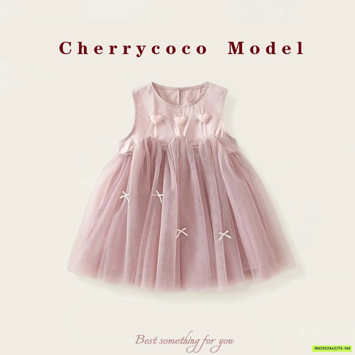 ĐẦM VOAN TRÁI TIM CHERRYCOCO