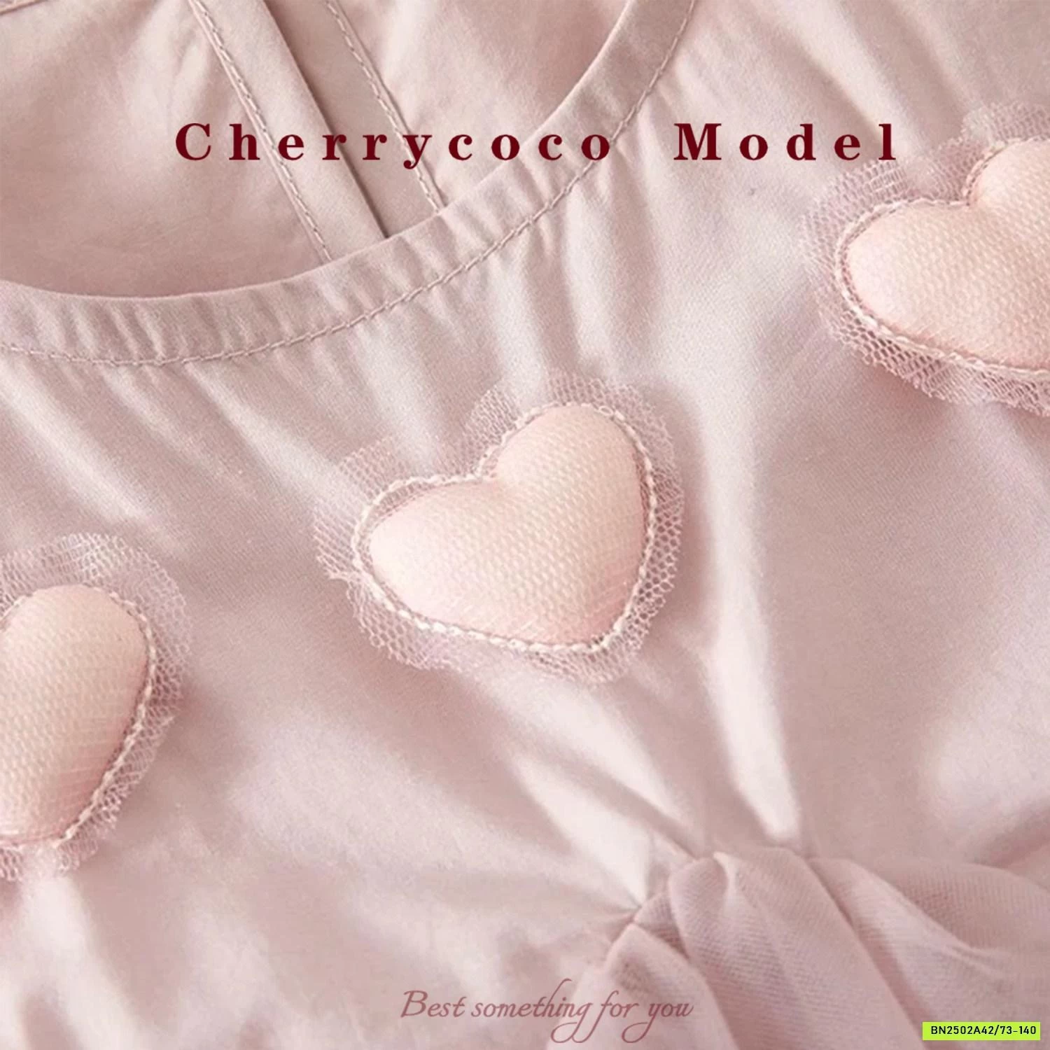 ĐẦM VOAN TRÁI TIM CHERRYCOCO