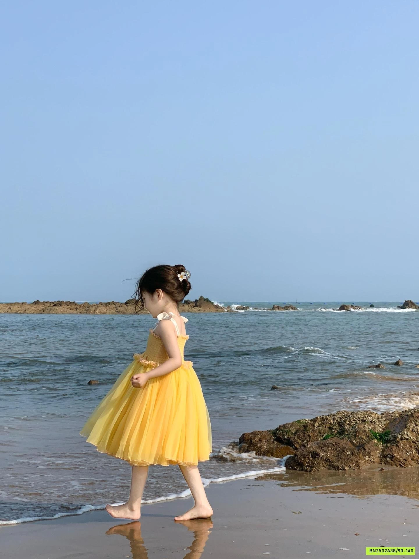 ĐẦM VÀNG VOAN BỒNG 2 DÂY