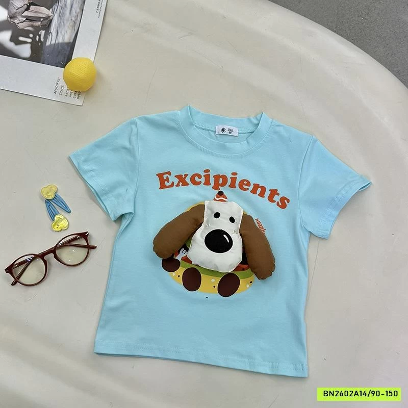 ÁO THUN CÚN NỔI 3D