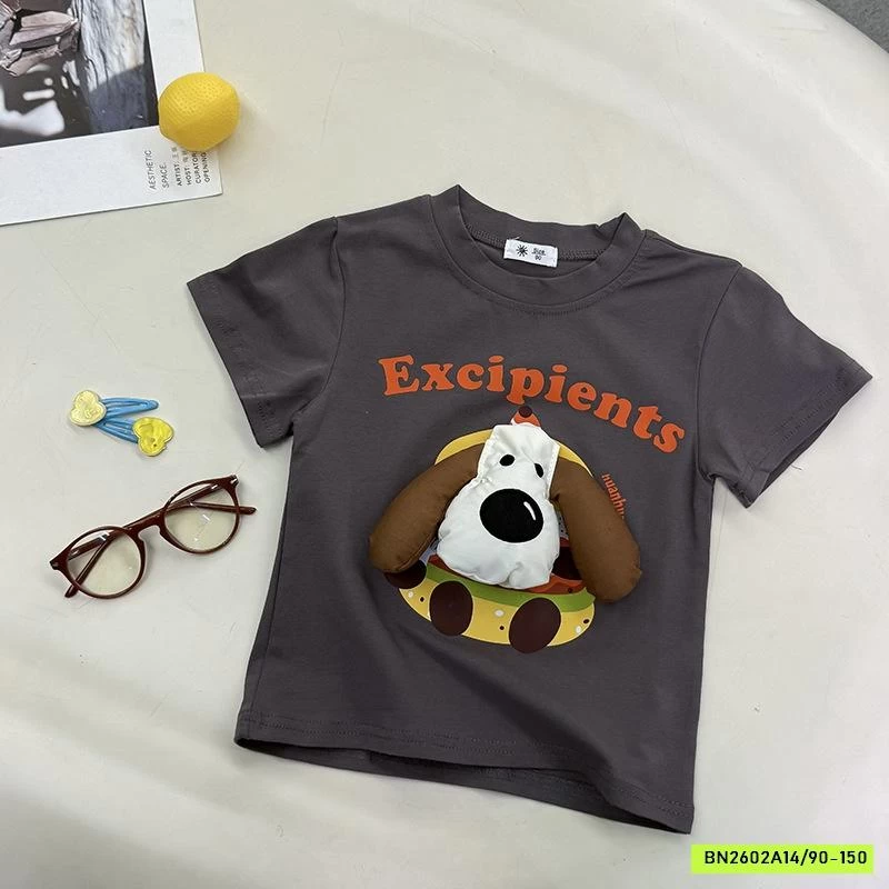 ÁO THUN CÚN NỔI 3D