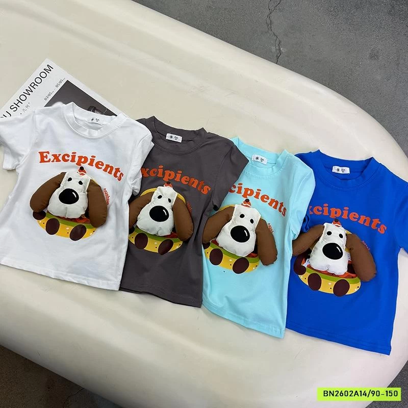 ÁO THUN CÚN NỔI 3D