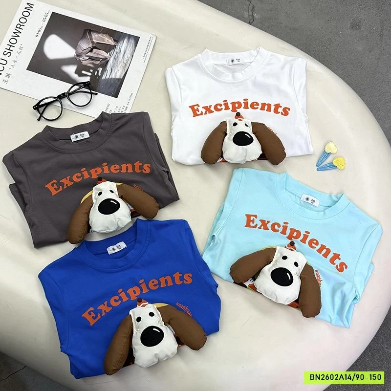 ÁO THUN CÚN NỔI 3D