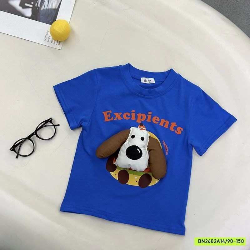 ÁO THUN CÚN NỔI 3D