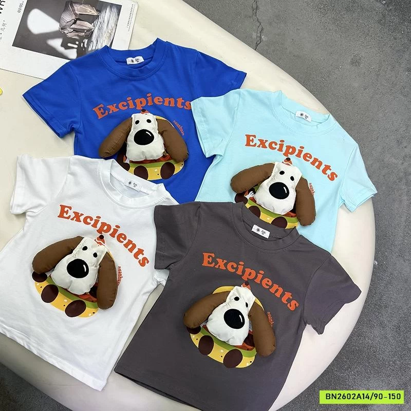 ÁO THUN CÚN NỔI 3D