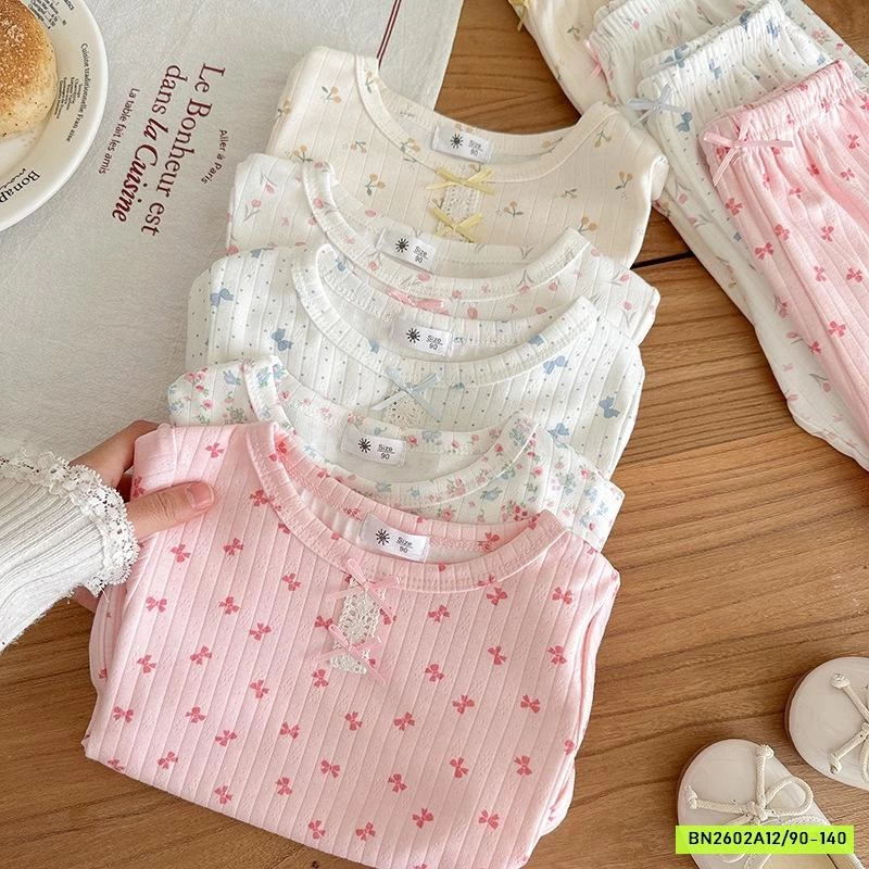 SÉT BỘ COTTON GIẤY HOA NHÍ