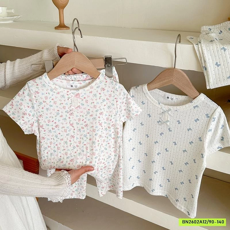 SÉT BỘ COTTON GIẤY HOA NHÍ