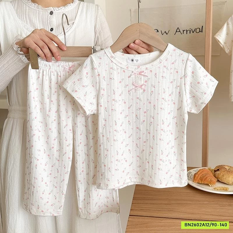 SÉT BỘ COTTON GIẤY HOA NHÍ