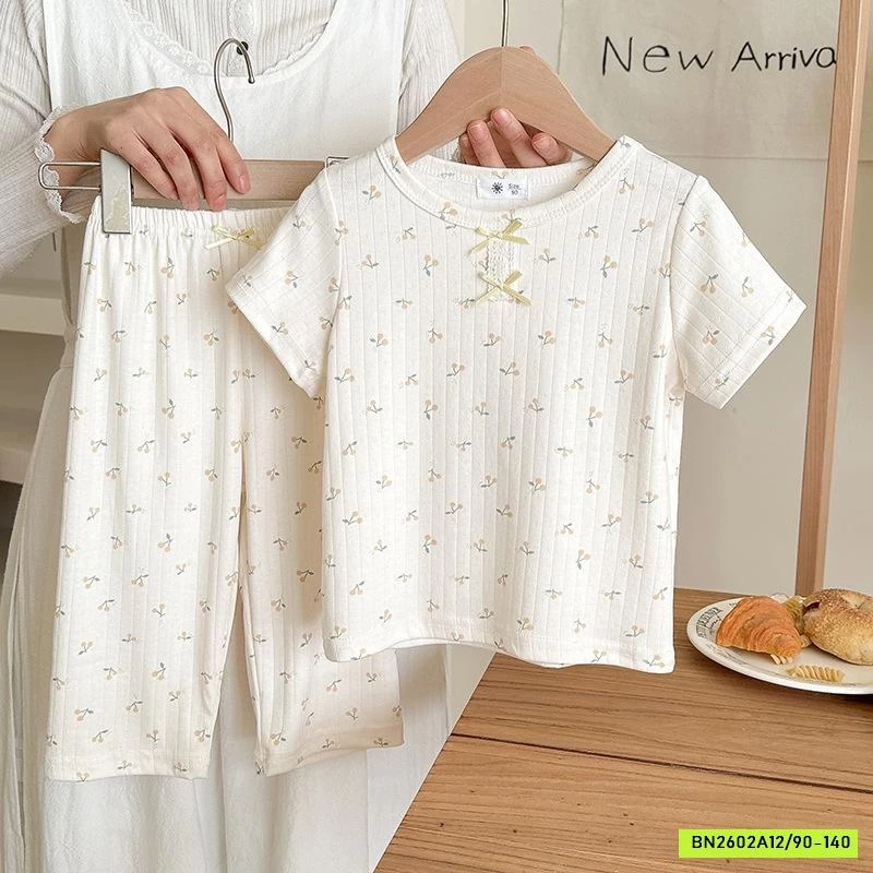 SÉT BỘ COTTON GIẤY HOA NHÍ