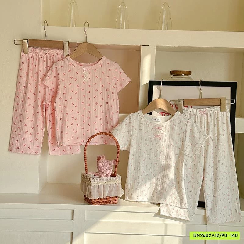 SÉT BỘ COTTON GIẤY HOA NHÍ