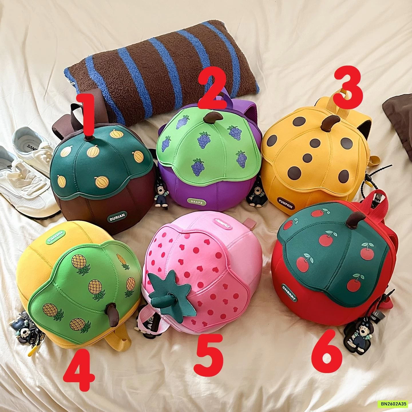 BALO TRÁI CÂY MẪU GIÁO