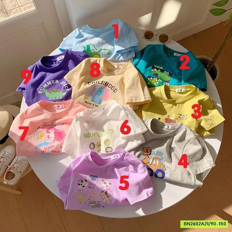 ÁO THUN IN HÌNH DỄ THƯƠNG