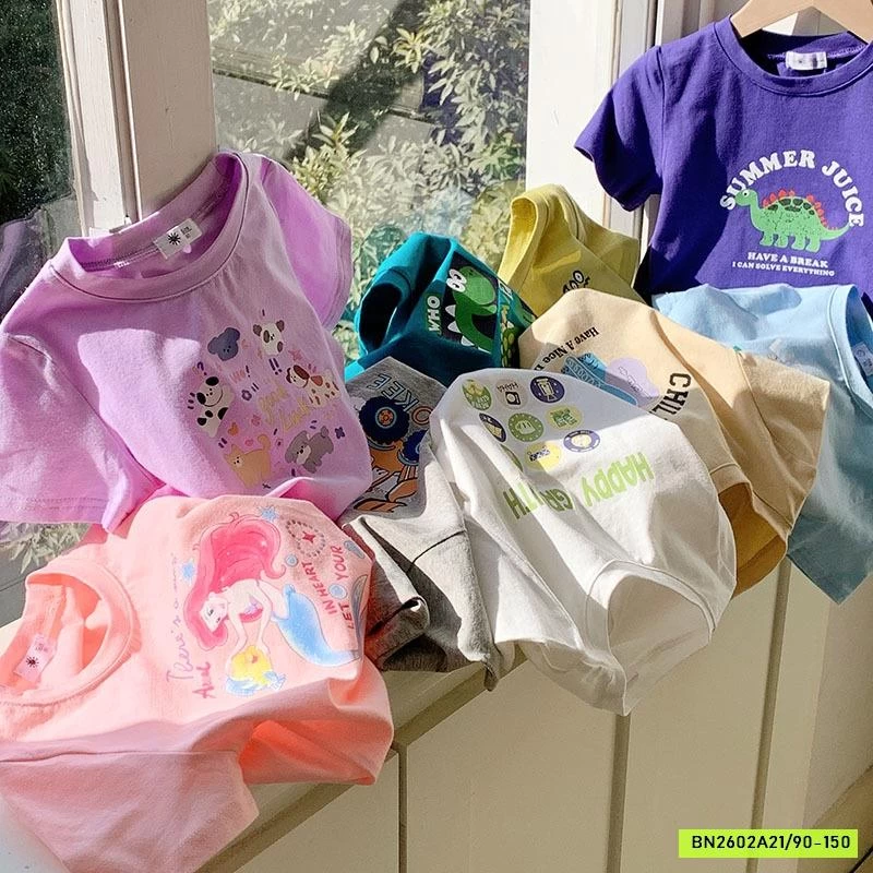 ÁO THUN IN HÌNH DỄ THƯƠNG