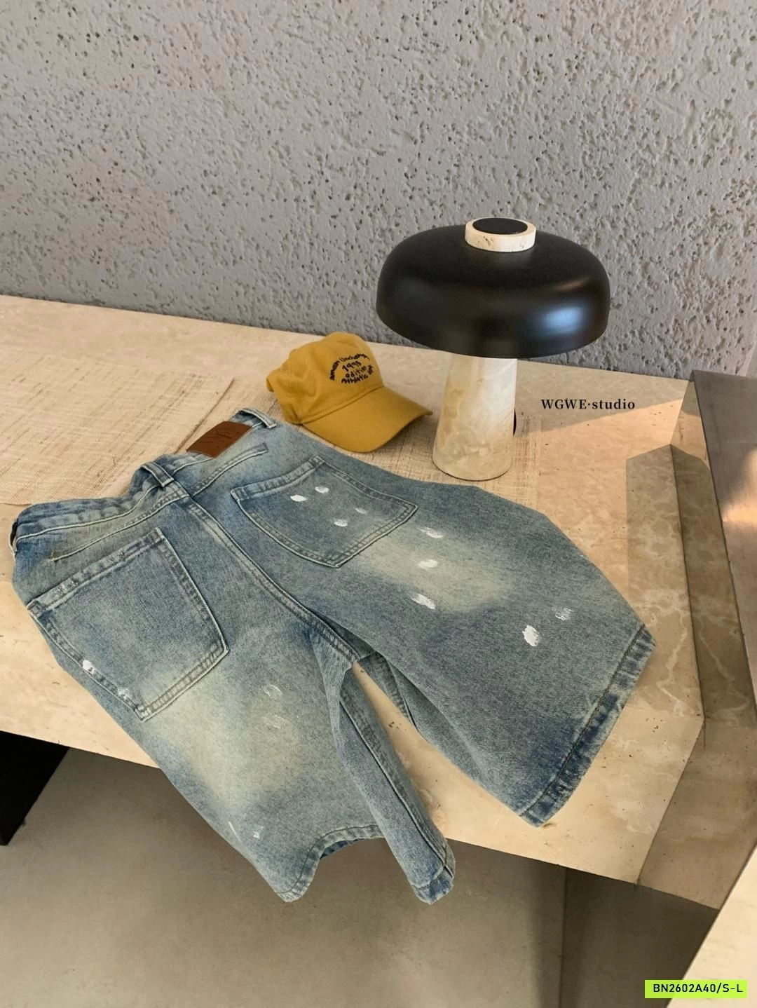 JEANS LỬNG VẢY SƠN WGWE8753
