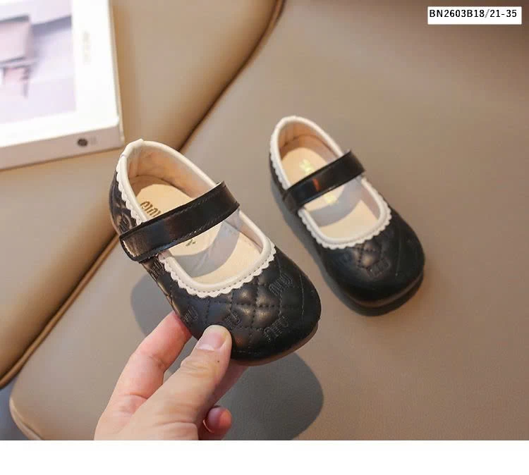 GIÀY BÚP BÊ MÁY TRÁM THÊU CHỮ