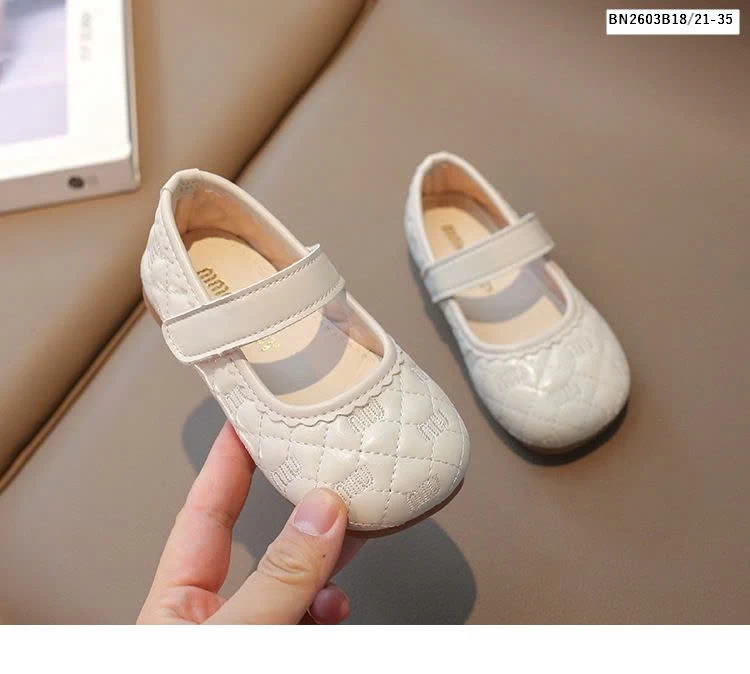 GIÀY BÚP BÊ MÁY TRÁM THÊU CHỮ