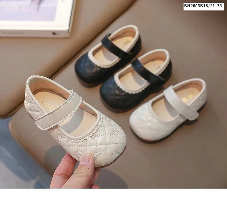 GIÀY BÚP BÊ MÁY TRÁM THÊU CHỮ