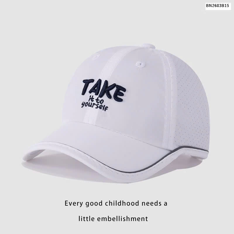 MŨ KẾT VẢI DÙ CHỮ TAKE