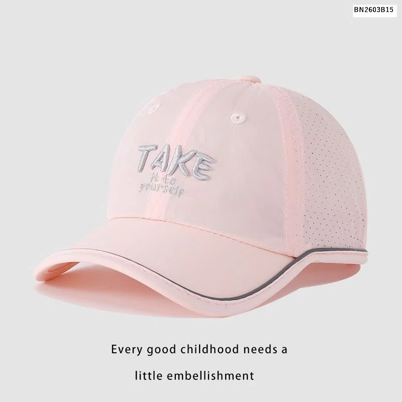 MŨ KẾT VẢI DÙ CHỮ TAKE