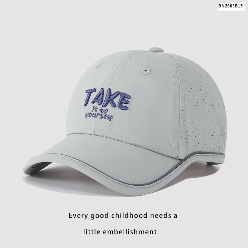 MŨ KẾT VẢI DÙ CHỮ TAKE