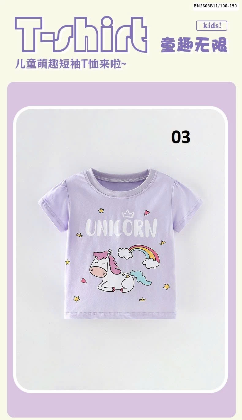 BST ÁO THUN BÉ GÁI MALWEE