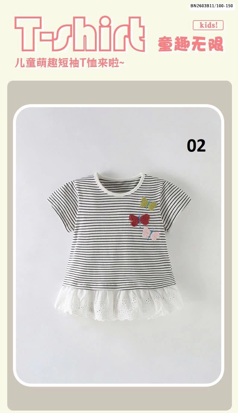 BST ÁO THUN BÉ GÁI MALWEE