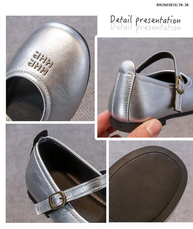 GIÀY BÚP BÊ DA MỀM BÉ GÁI