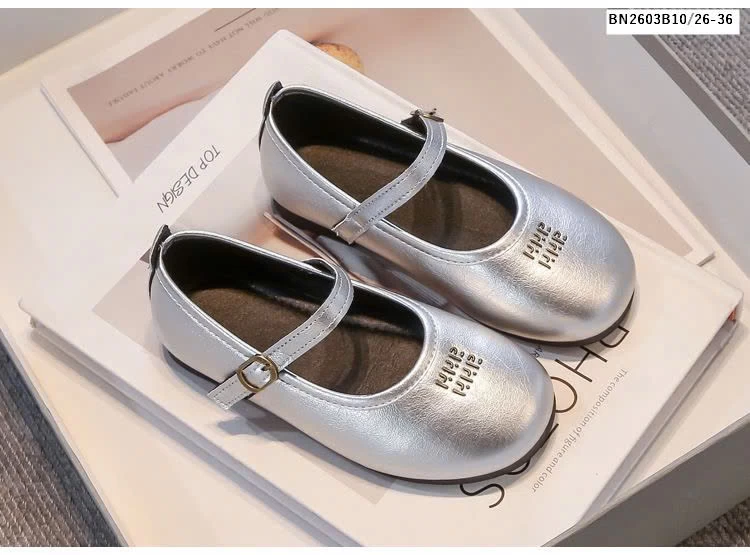 GIÀY BÚP BÊ DA MỀM BÉ GÁI